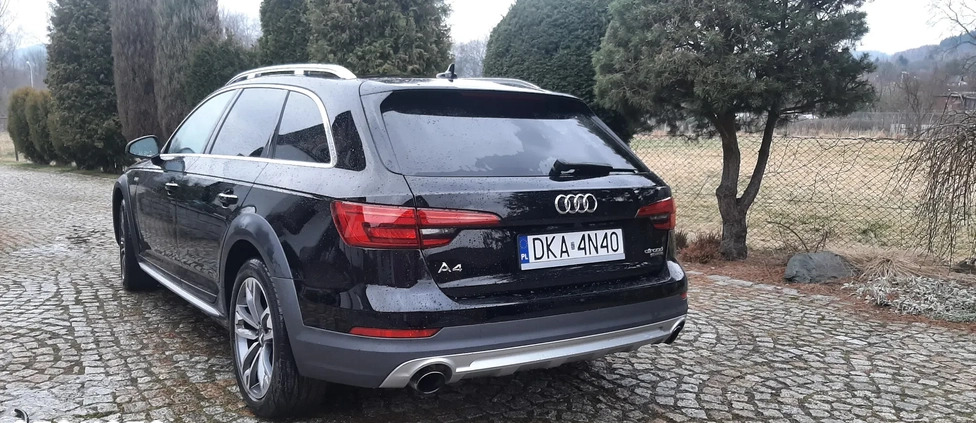 Audi A4 Allroad cena 94500 przebieg: 77000, rok produkcji 2017 z Góra małe 407